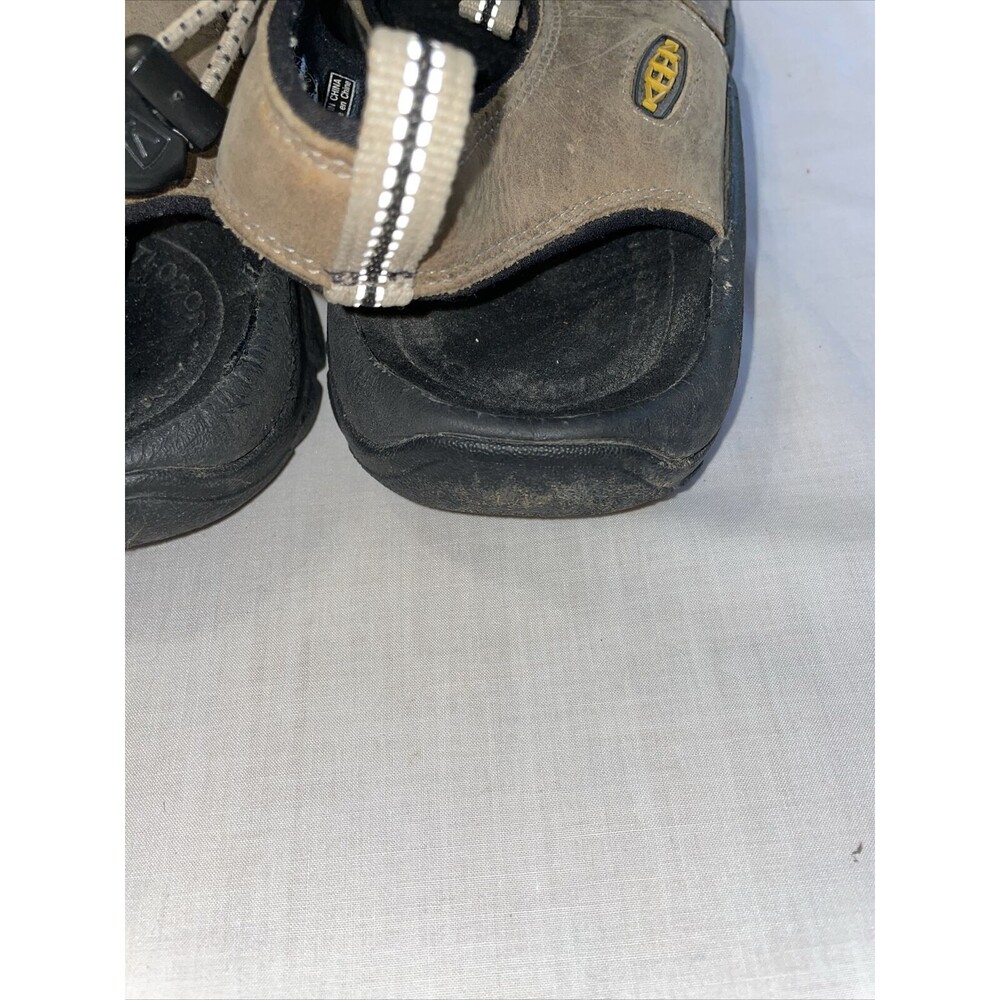 Keen River Sandals Men’s Size 10.5 M Tan Leather Waterproof Cinch Strap - Picture 12 of 12